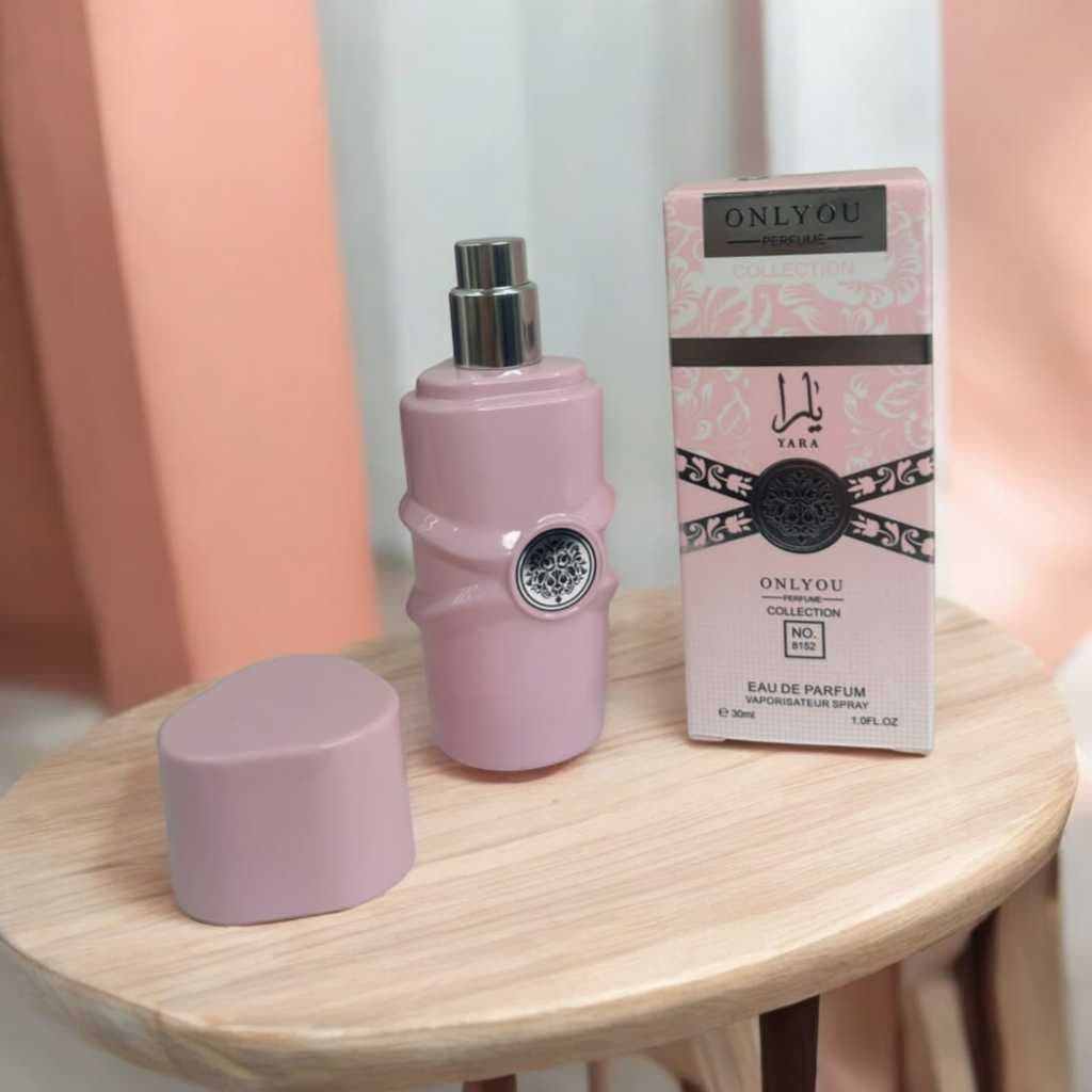 Perfume Arabe Unissex Masculino e Feminino de 35ml Aromas Árabes Elegante e Sofisticado para Uso Diário em Rosa