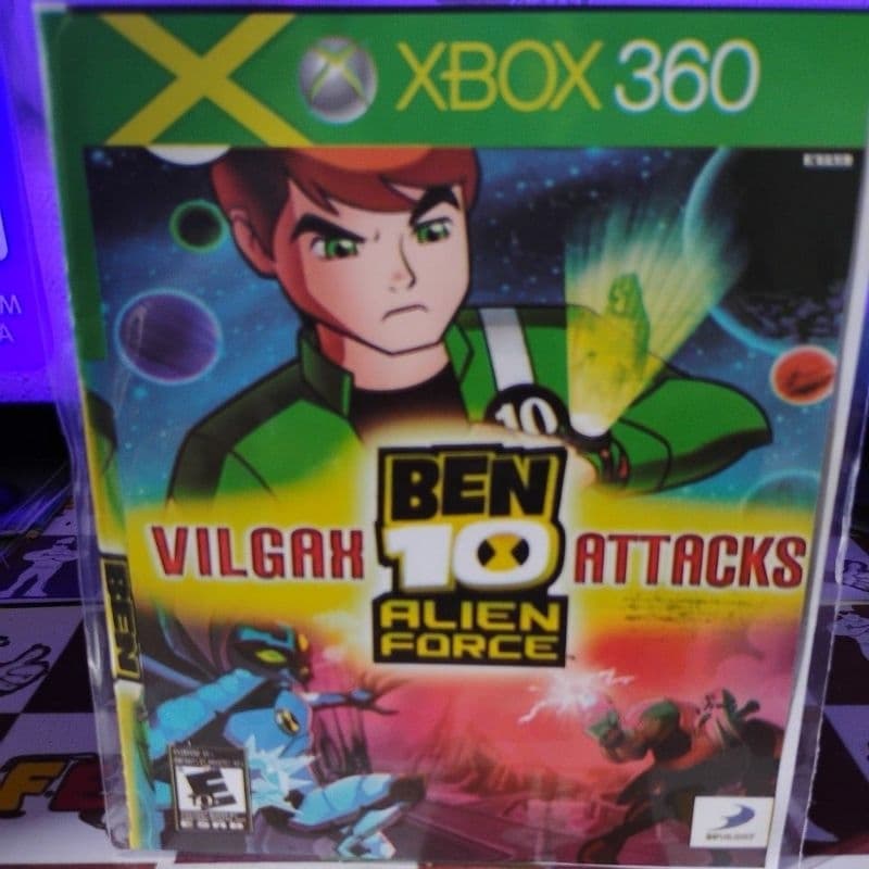 jogo Ben10-Vilgax Attacks-Alien Force Xbox360 Desbloqueado LTU 3.0