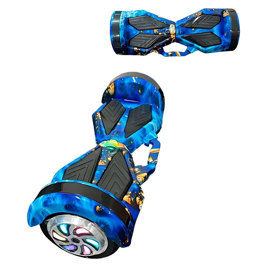 Hoverboard Infantil Skate Elétrico 8" Led Bluetooth Bateria De Grande Capacidade Endurance  ANJGG