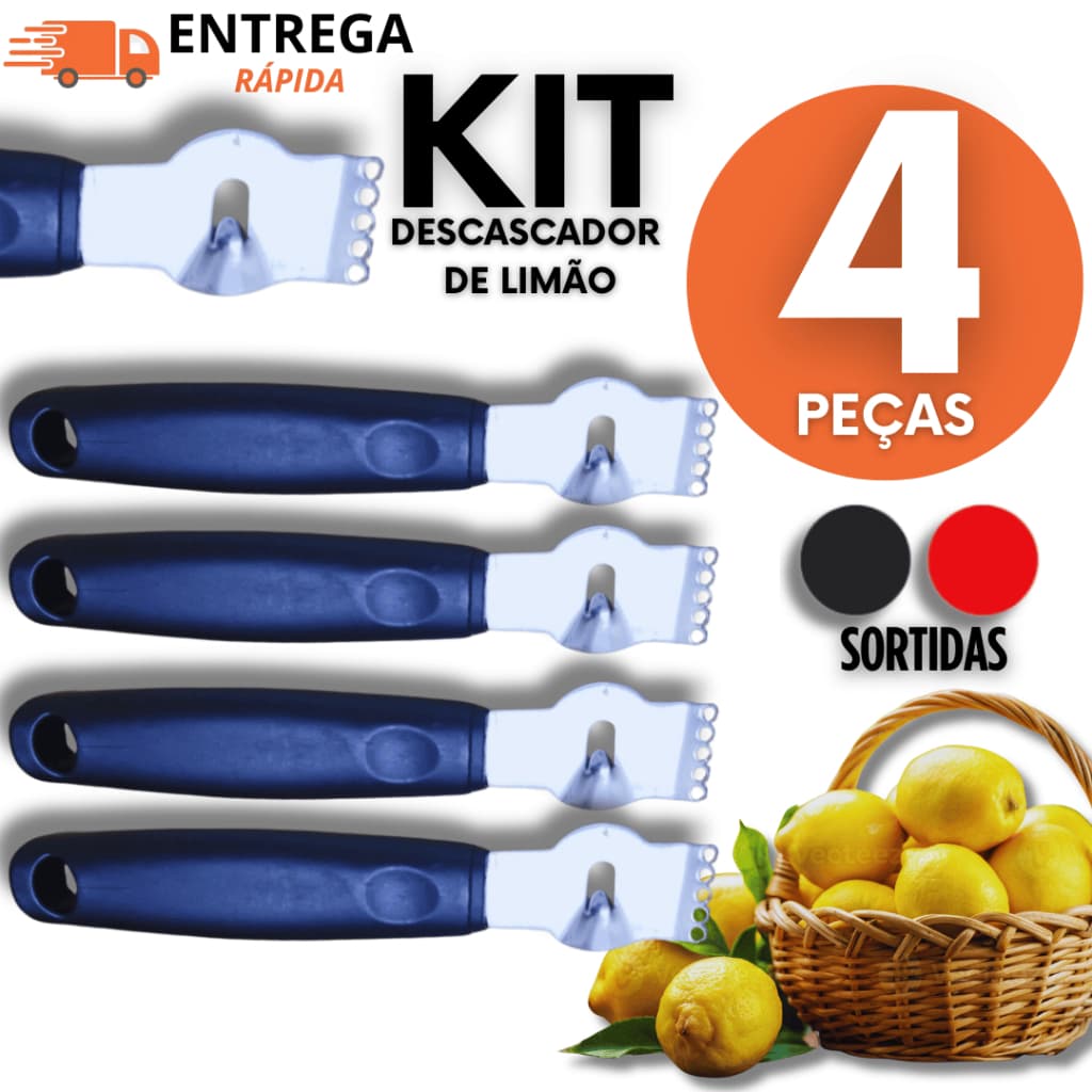 Raspador De Limão Inox Para Ralar Cascas Frutas Drinks Uso Em Cozinha Bar Restaurante Casa