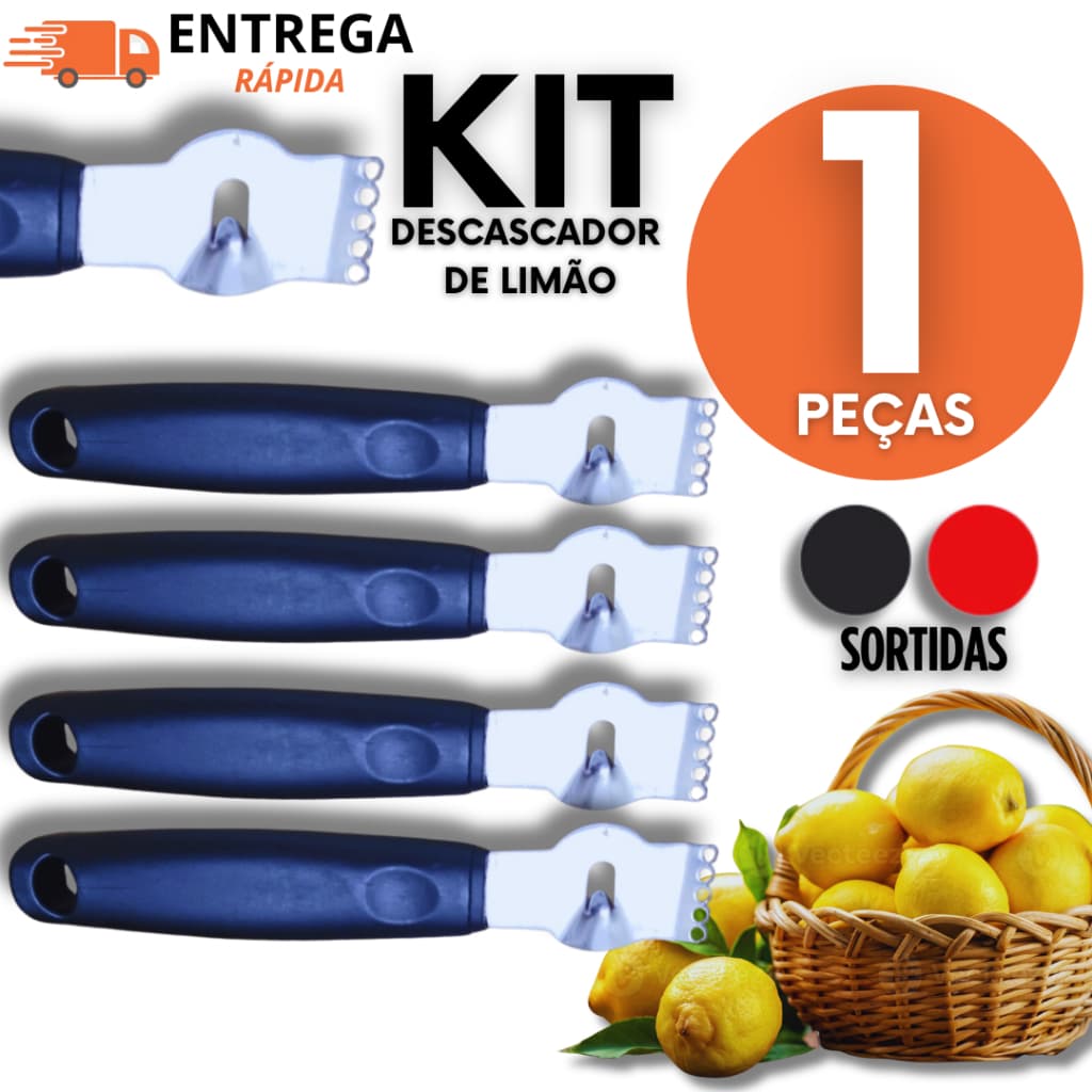 Raspador De Limão Inox Utensílio Para Fazer Raspas Frutas Drinks Cozinha Casa Restaurante