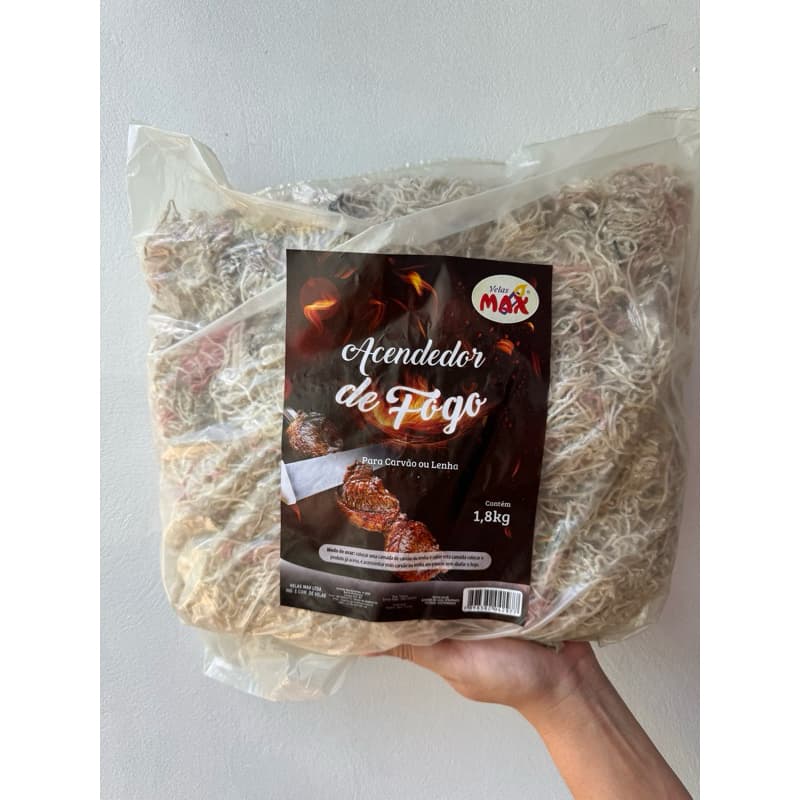 ACENDEDOR DE FOGO 1,8kg
