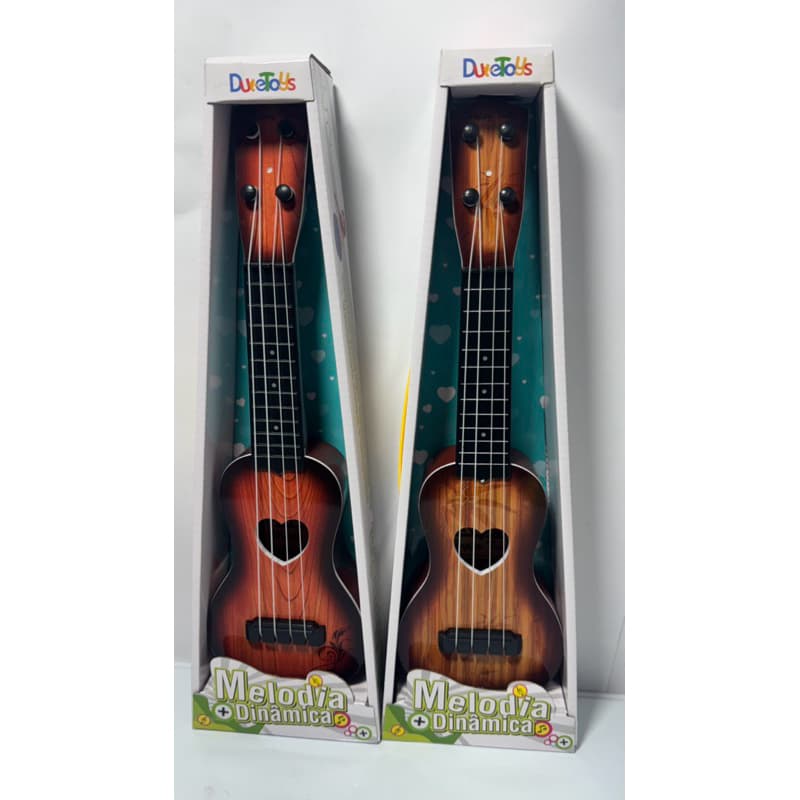 Violão Musical Infantil de Brinquedo -instrumentos musicais desenvolver sua coordenação motora 40cm