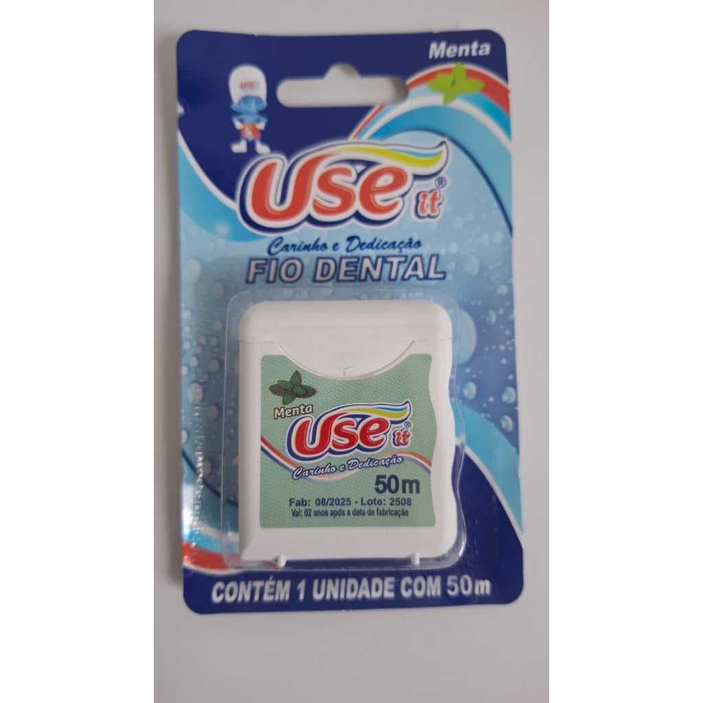 Fio Dental Menta 50M Use It