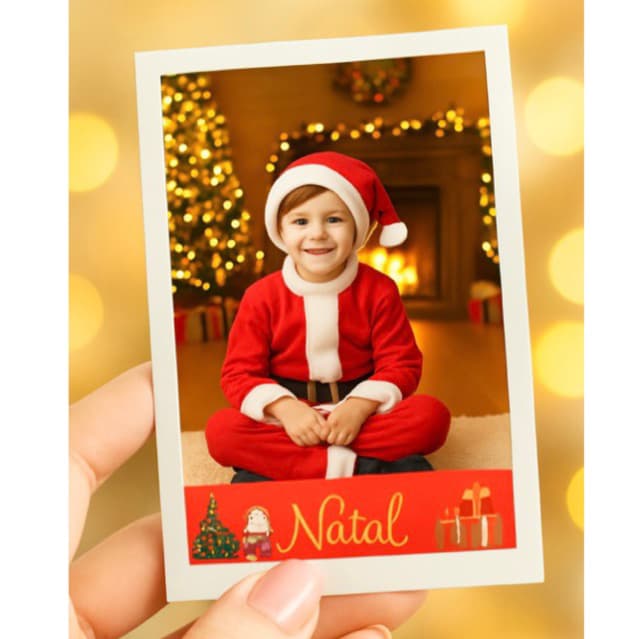 fotos Magnéticas Imã Geladeira Personalizada De Natal - NÃO DESBOTA 7,5x5 LEMBRANCINHA-presente