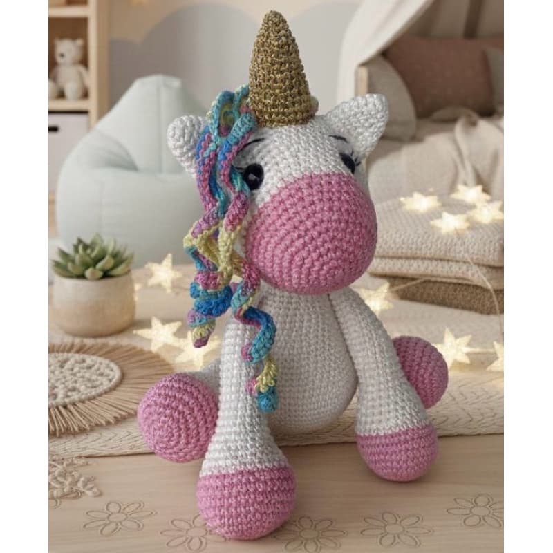 Unicórnio Amigurumi