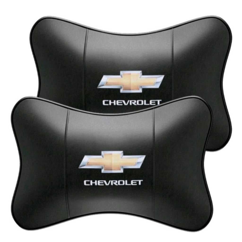 Almofada Encosto de Proteção Pescoço Banco de Carro Chevrolet 2 Unidades