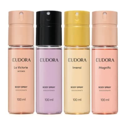 Body Splash desodorante spray perfumado Eudora 100ml