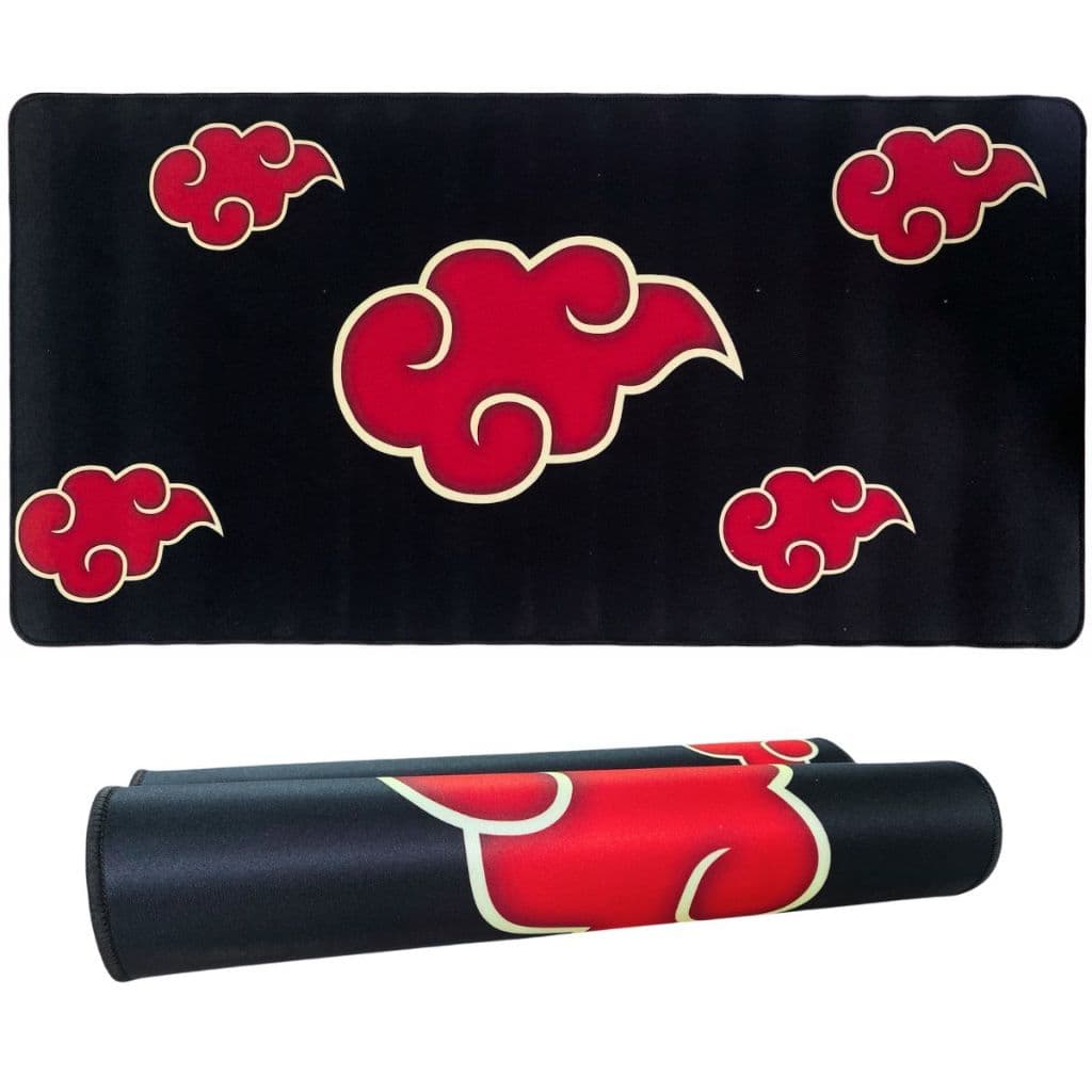 Mouse Pad Gamer Naruto Sasuke Akatsuki Shuriken Grande Speed Anime