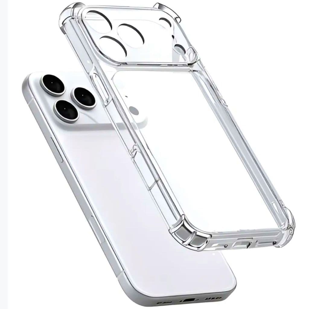 Capinha Anti-Impacto Transparente Capa Para IPhone 17 Pro Max, 17 Pro, 17 Air e 17 Normal