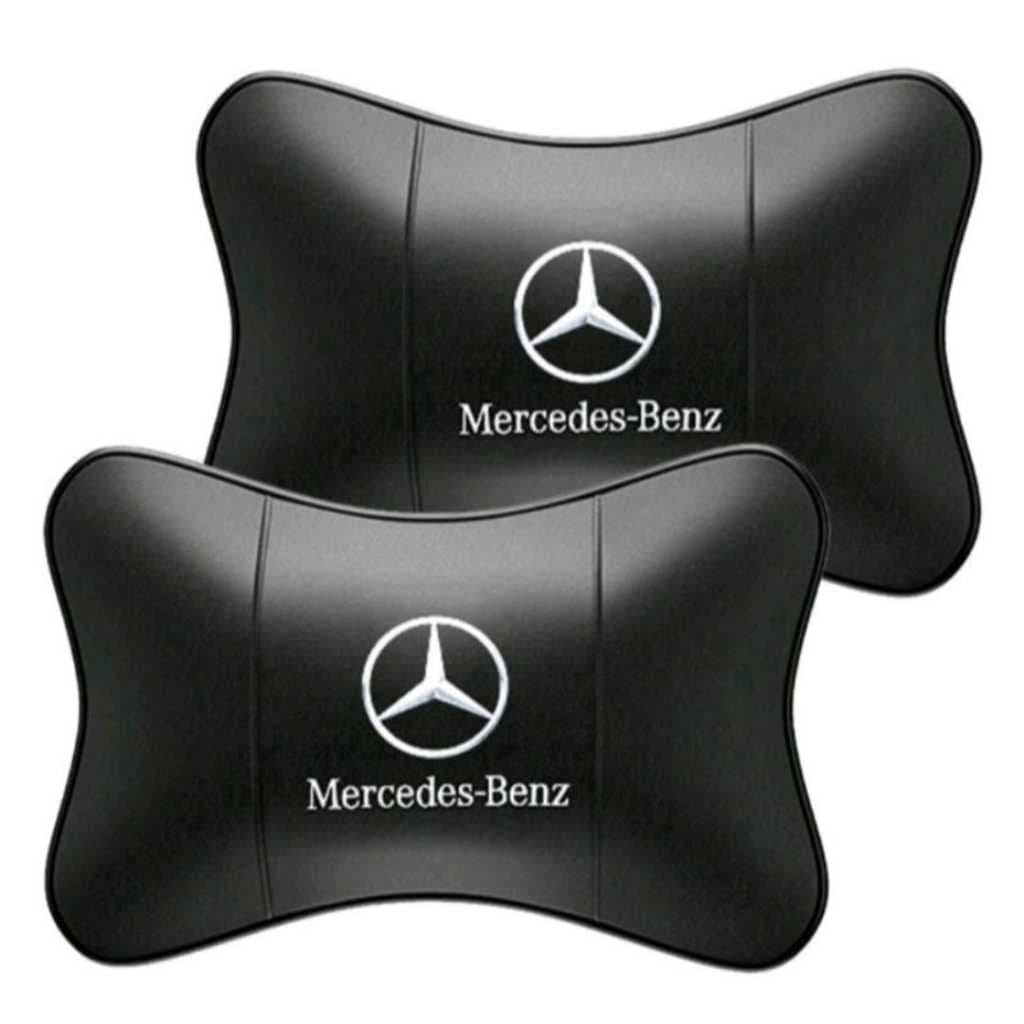 Almofada Encosto de Proteção Para Pescoço Banco de Carro Mercedes-Benz 2 Unidades