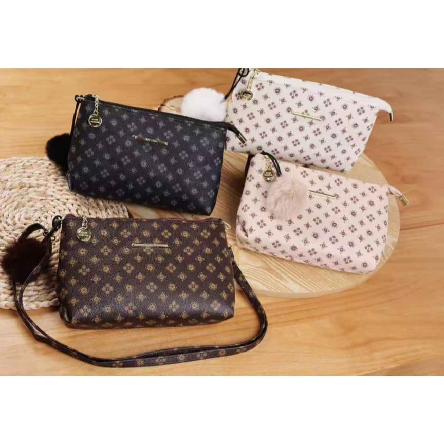 Pequena bolsa feminina, LACE LORE  transversal FZ-3390