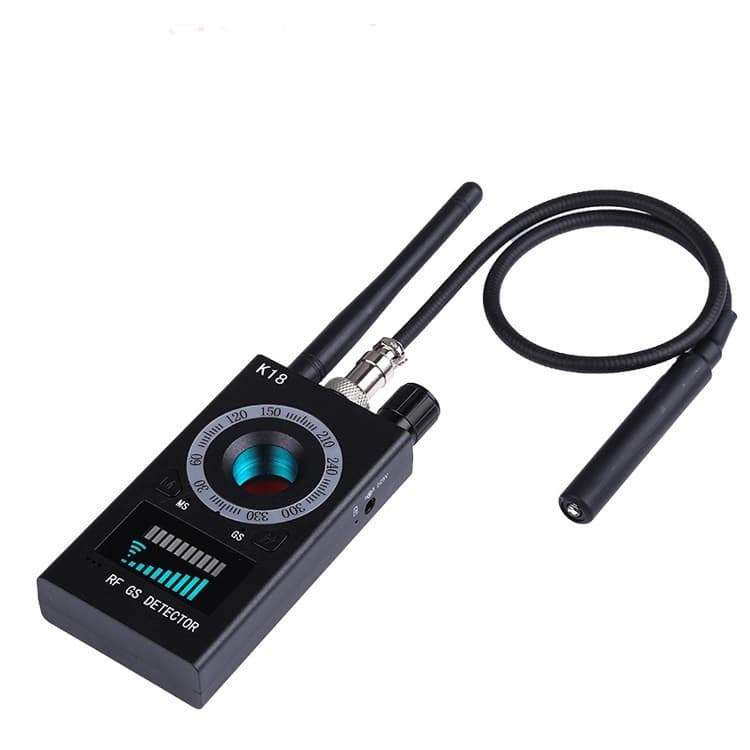 Detector K18 Vassourinha Capta Câmera Gps Rastreador Anti-espião