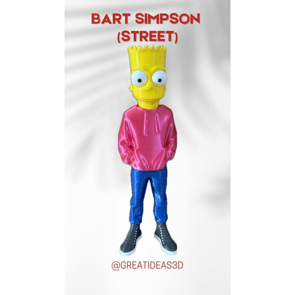 Bart Simpson /The Simpsons Boneco Personagem Figure Action