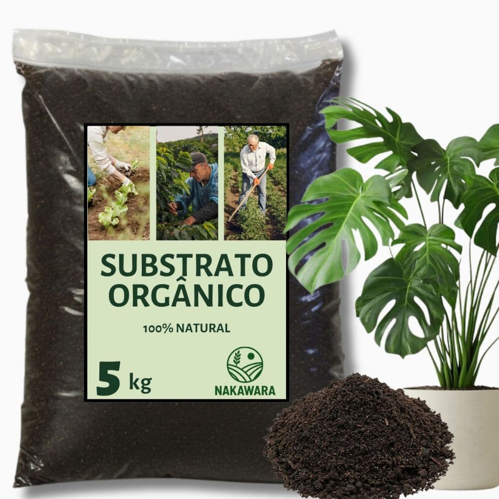 Terra Adubada Substrato para Costela de Adão 5kg - Substrato Pronto para Uso - Folhagens e Plantas