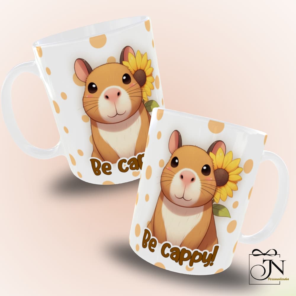 Caneca Personalizada Capivara Presente Criativo Mimo com Frase