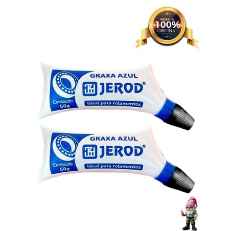KIT GRAXA AZUL PARA ROLAMENTOS (SACHE 50g) 2 UNID