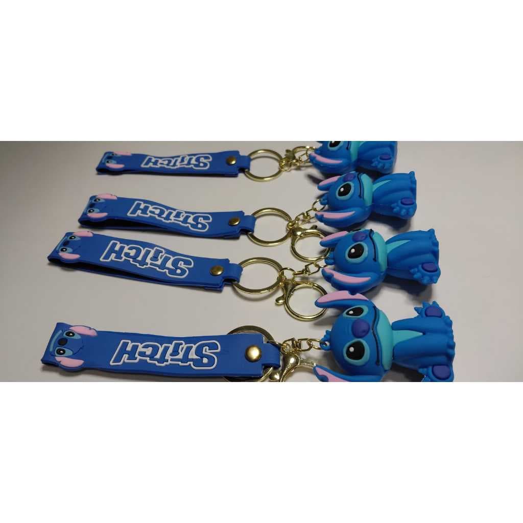 Chaveiro 3D do Stitch - lindo e perfeito para dar mais estilo, com 6 cm e mais alça