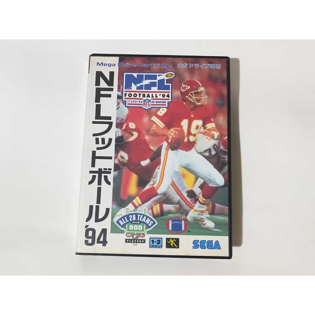 NFL 94 Japones 100% Original Sega Mega Drive Com Caixa