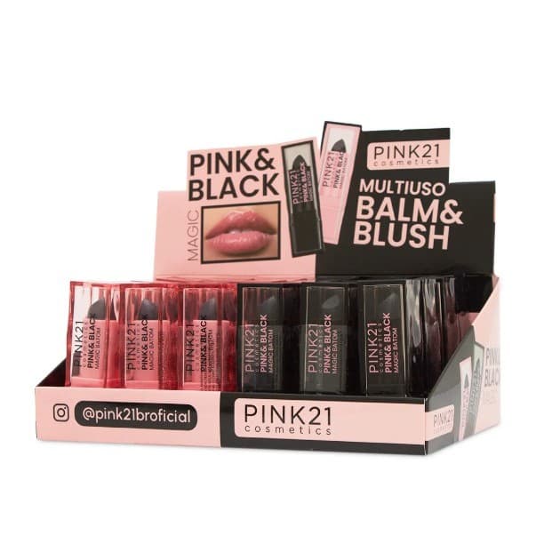 Batom Magic Pink e Black - Pink 21