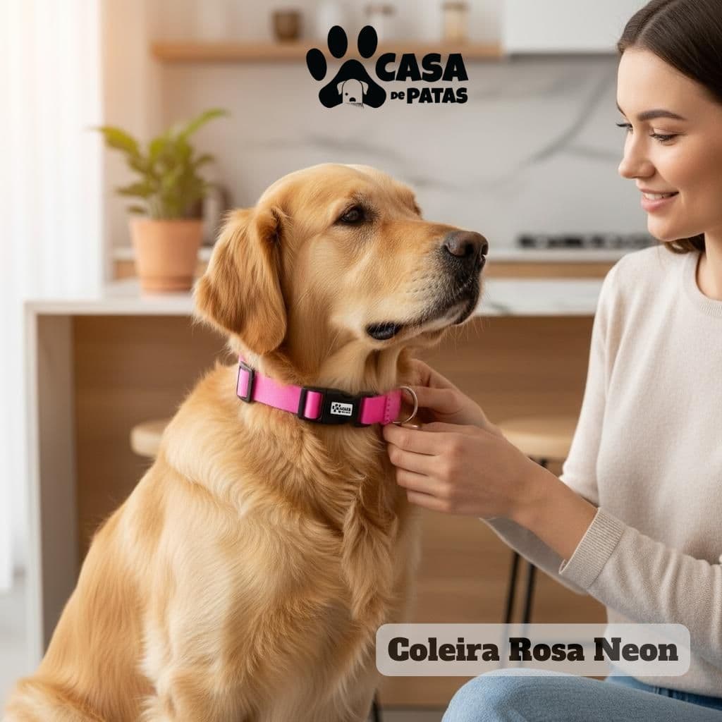 Coleira de pescoço pet - Cachorro