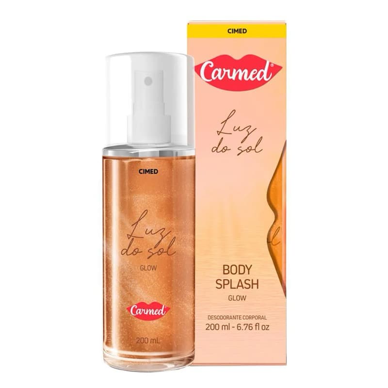 Body Splash Carmed Luz do Sol Glow 200ml