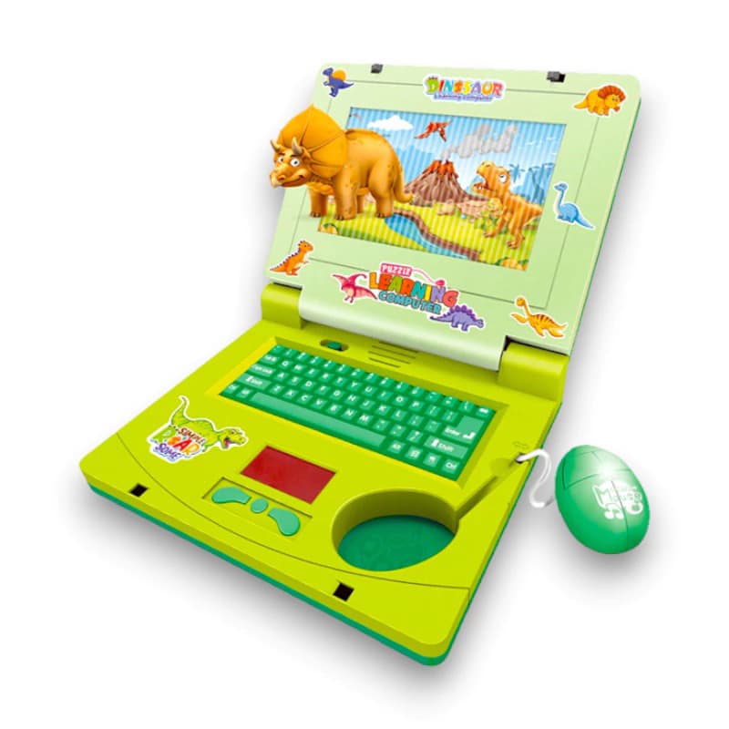 Notebook De Brinquedo Laptop Infantil Musical Com Luz Educativo