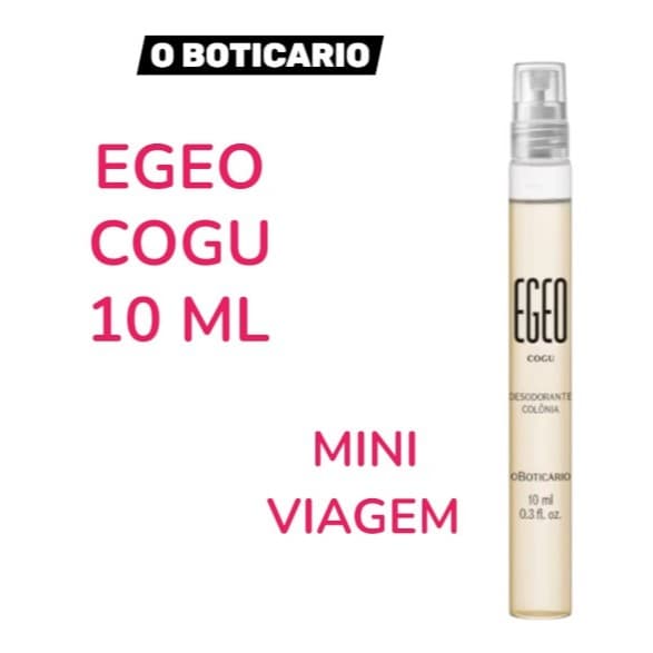 O BOTICARIO Egeo Cogu Desodorante Colônia 10ml MINI VIAGEM