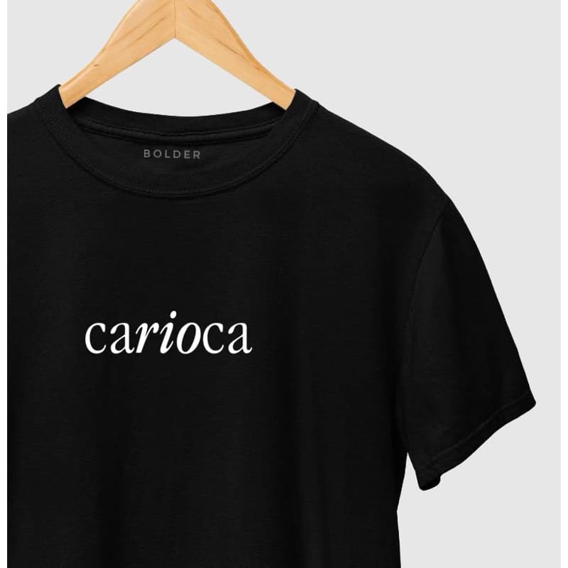 Blusa T-shirt CaRioca Rio casual 100% algodão unissex