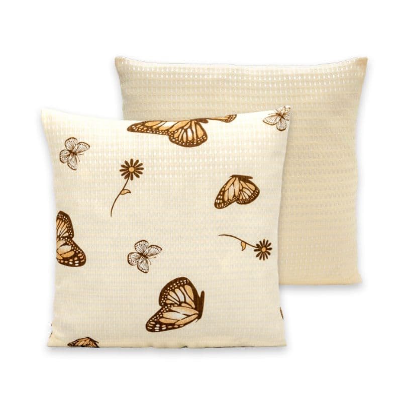 Kit 2 Capas de Almofada Piquet Favinho – Charme, leveza e elegância para sua decoração