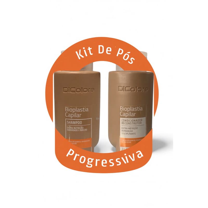 🧴 Kit Bioplastia Capilar Dicolore – Shampoo 250ml + Condicionador Reconstrutor 250g