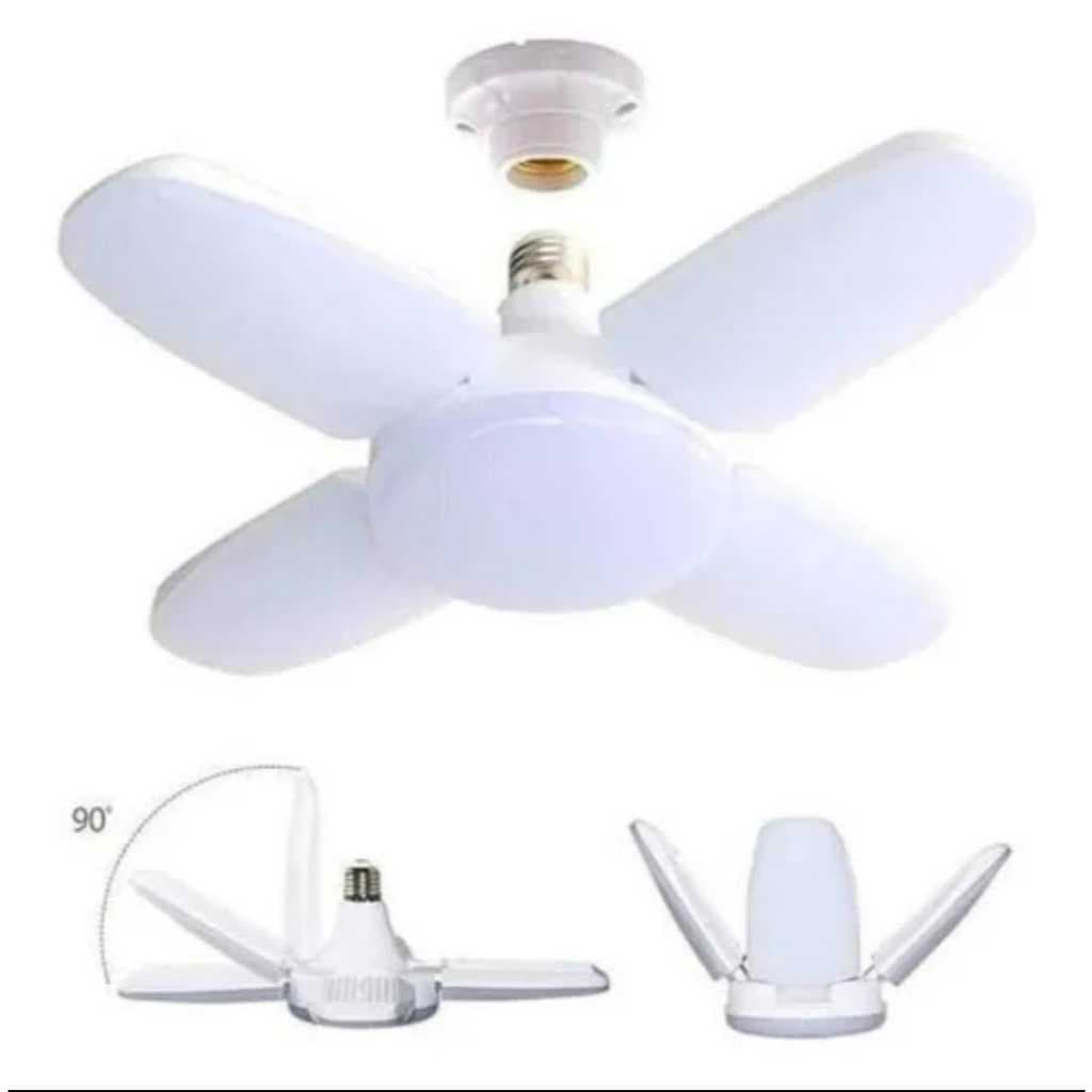 Lâmpada Pétala Led 28w Luminária Ventilador Decorativa Luz Branco-neutro