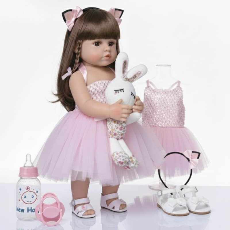 Bebe Reborn Realista Menina New Happy