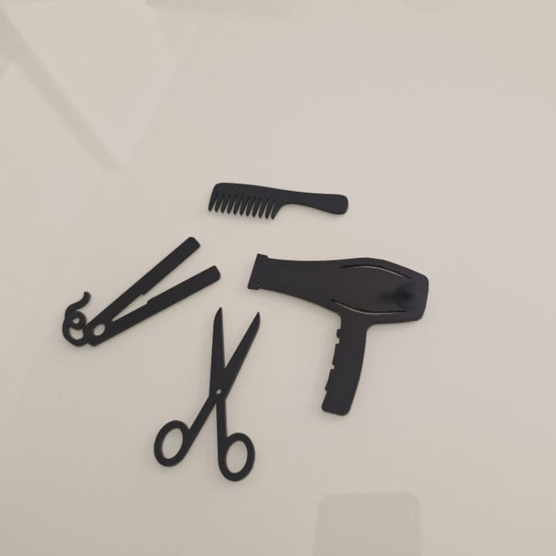 Apliques Decorativos para Cabeleireira Hair Designer