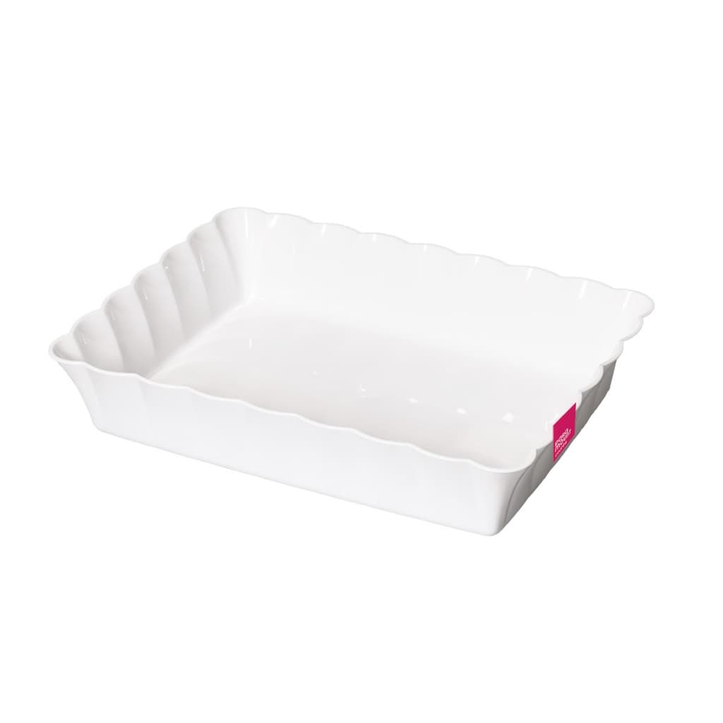 Travessa Branca Para Servir  30,5 x 22 x 6,5 Canelatta Le chef