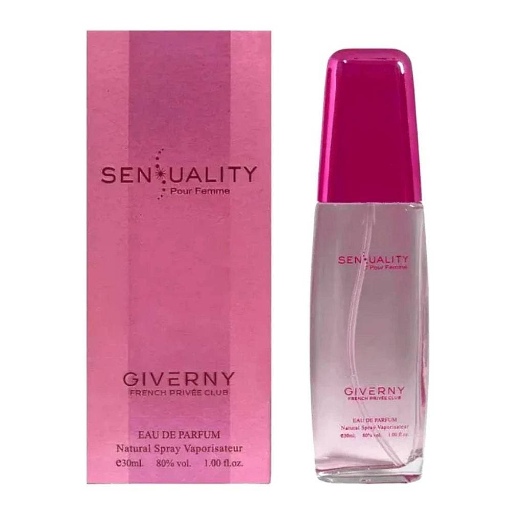 Perfume Feminino Indiano Giverny Sensuality Pour Femme 30ml - Lacrado Envio Imediato