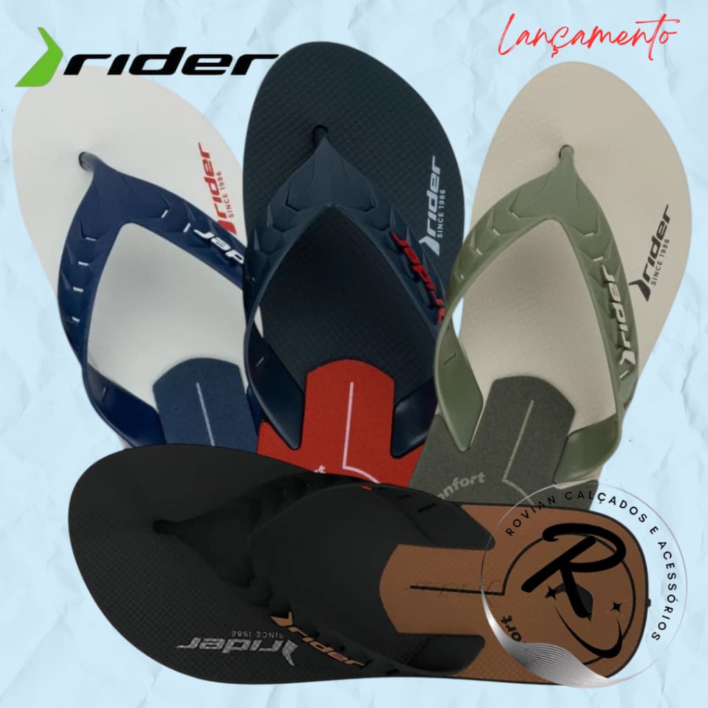 Chinelo Sandália Rider Street Duo Sport (Original).