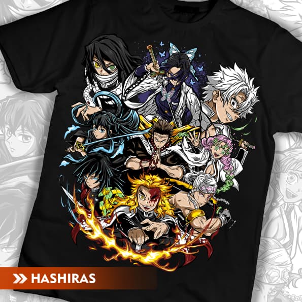CAMISETA HASHIRAS