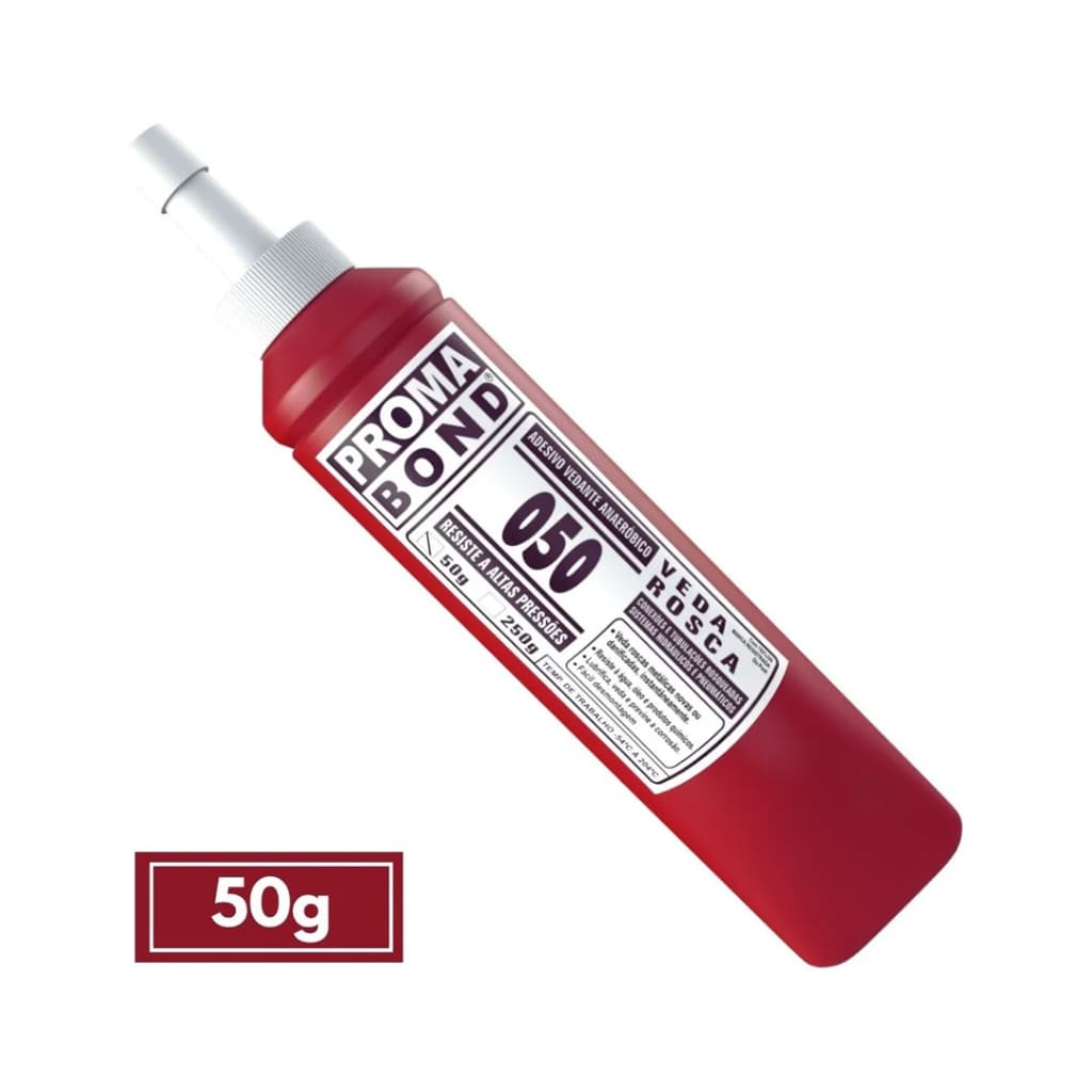 Adesivo Vedante Anaeróbico Veda Rosca 050 Resistente Alta Pressão 50g
