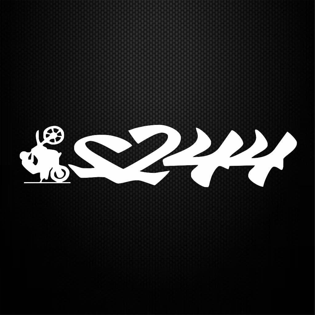 Adesivo S244 - Pequeno - Adesivos Para 244 Motos Bike Capacete Motorizada