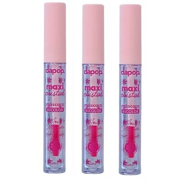 Máscara de cílios Incolor Rosa Mosqueta - Dapop-dp2342