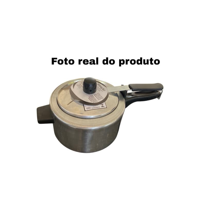 Panela de pressão 2,5 litros - Fechamento Interno - Polida