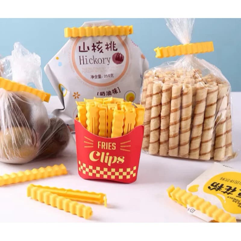 12PCS Clipes de Vedação Clips de Geladeira Para Cozinha A Prova de Umidade