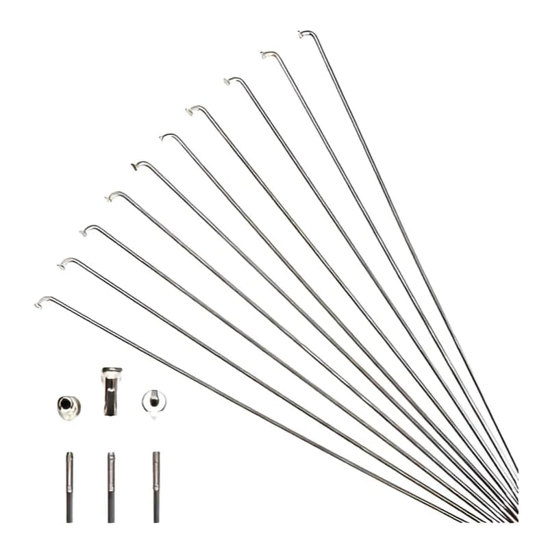 Raio Bike Aro 26 Inox Natural 265 X 2.0mm 72 Pçs