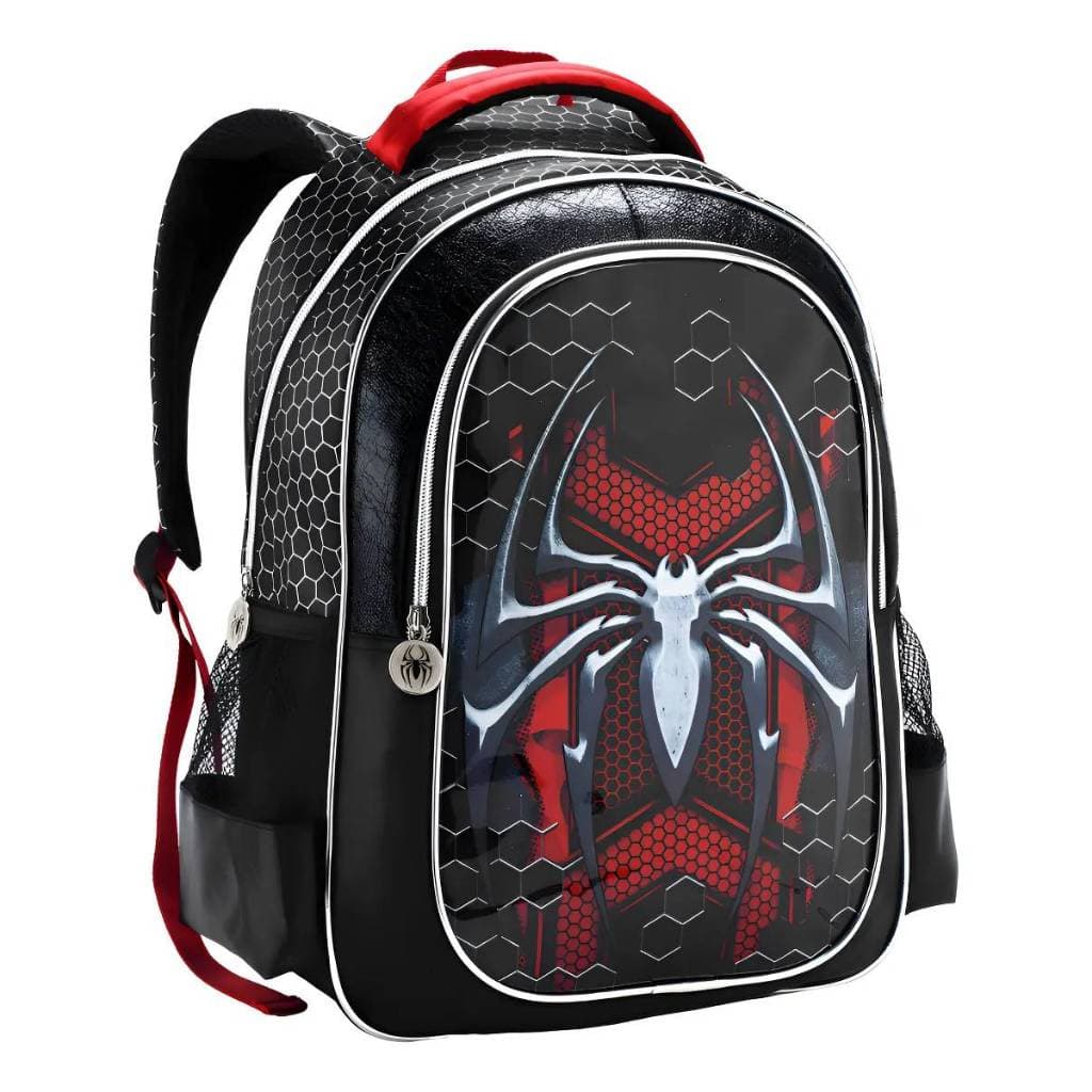 Mochila Infantil Aranha Spider Escolar Masculina