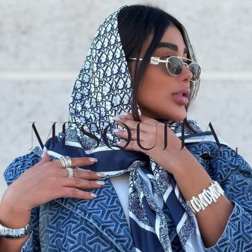 Bandana Echarpe Lenço de Cetim varias estampas