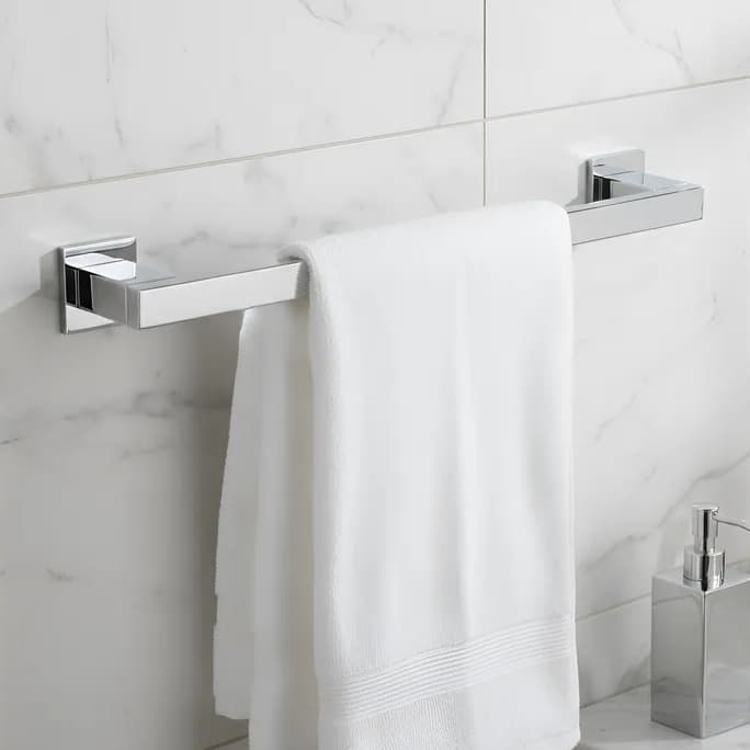 Porta Toalha de Rosto 30cm Inox 304 Toalheiro de Rosto para Banheiro Suporte Para Toalha Infinity