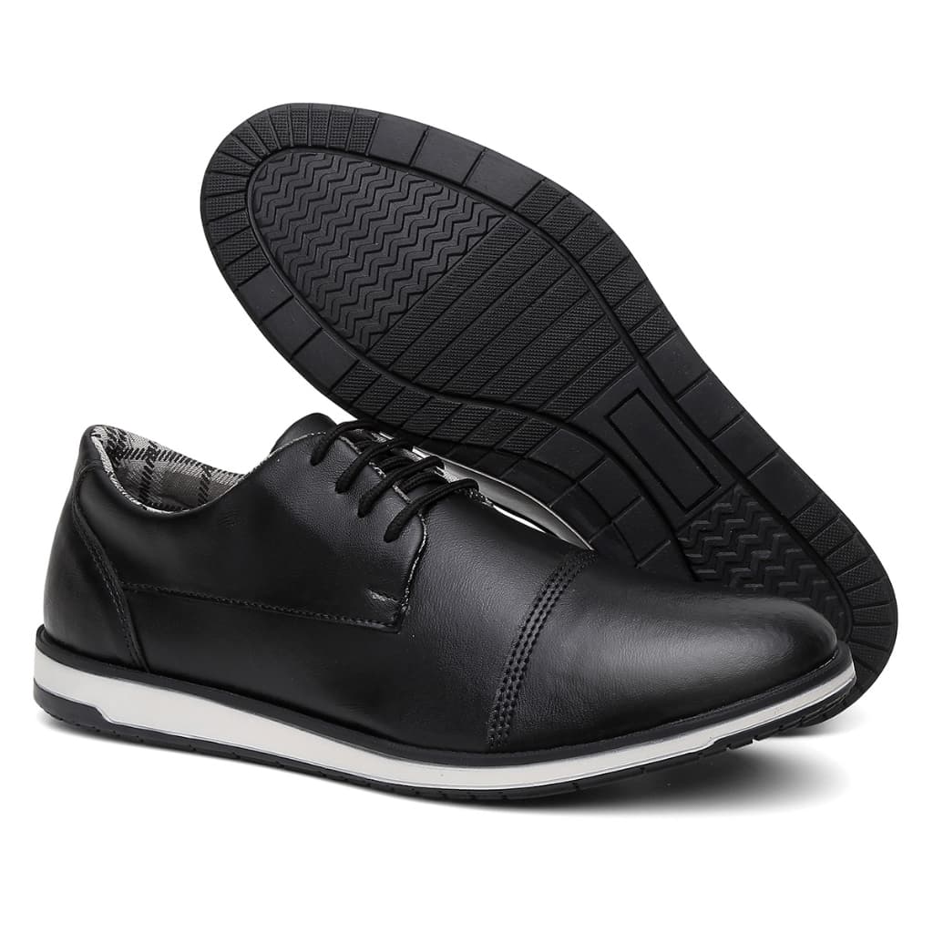 Sapato Social Masculino Oxford Esporte Fino Casual Casamentos Confortável Leve