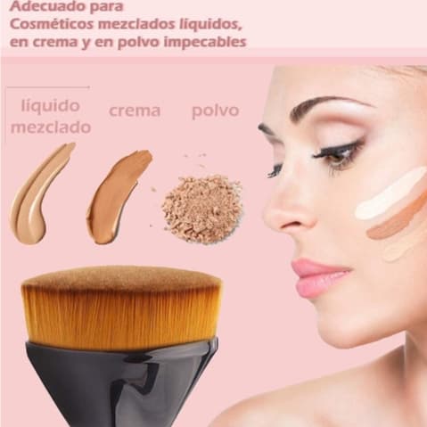 Pincel Hexágono Adequado Para BB Cream/Blush Em Pó , De Base De Maquilhagem - C&L LTDA
