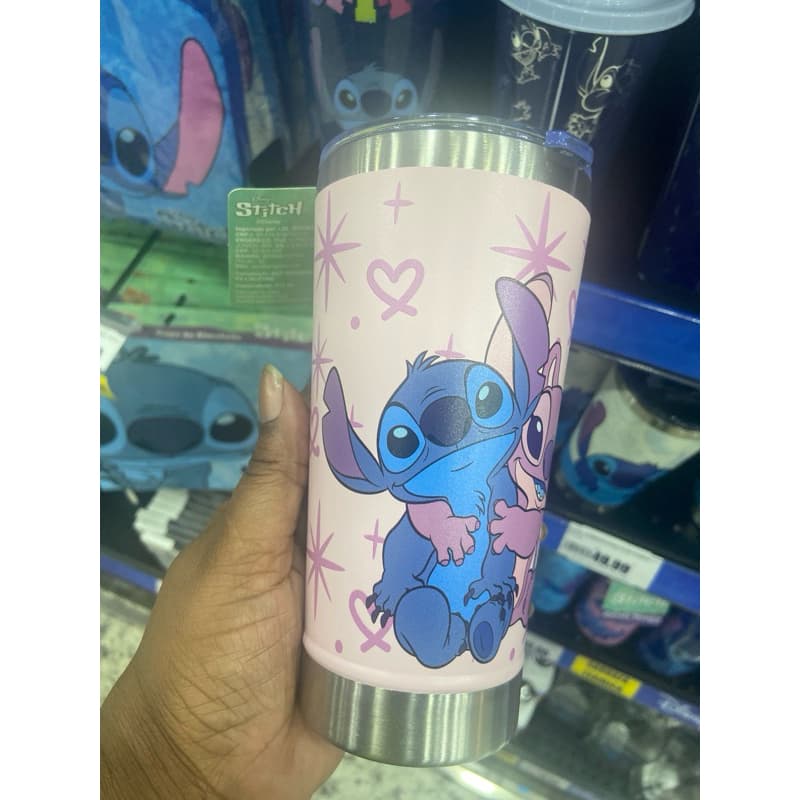 Copo Stitch Disney 500 Ml Térmico .